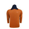 Texas Longhorns Hook 'em Custom Trim Hoodie - Burnt Orange with Navy