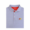 Kansas Jayhawks Diamond Polo - Red, White & Blue