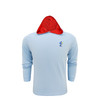 Kansas Jayhawks Vintage Microfleece Performance Pullover - Light Blue
