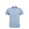 North Carolina Tar Heels Script Argyle Trim Polo - Carolina Blue