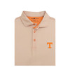 Tennessee Volunteers Tri-Star Particolored Gingham Polo - Orange