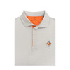 Tennessee Volunteers Vintage Smokey Ripple Polo - White with Grey & Orange