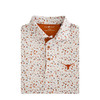 Texas Longhorns State Inspired Print Polo - White