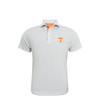 Tennessee Volunteers Micro State Polo - White with Orange