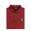 Texas Tech Red Raiders Spiral Polo - Scarlet with Black
