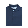 Checkers Performance Polo - Navy with Light Blue