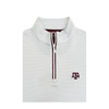 Texas A&M Aggies Shepherd Pullover - White with Grey