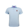 LSU Tigers Vintage 1972 Spiral Polo - Light Blue with White & Purple