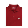 Arkansas Razorbacks Vintage 1964 Tonal Stripe Polo - Cardinal