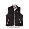 NC State Wolfpack Pipeline Quilted Vest - Black