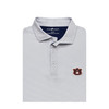 Auburn Tigers Dot Polo - White with Navy
