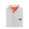 Oklahoma State Cowboys OSU State Outline Polo - White