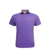 LSU Geaux Tigers Script Halo Polo - Purple