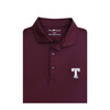 Texas A&M Aggies Vintage Block T Spiral Polo - Maroon