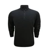 Heathered Stripe Cotton Pullover -  Black with Charcoal