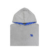 Kentucky Wildcats Heathered Custom Trim Hoodie - Stone with Blue