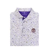LSU Tigers Vintage 1972 Mulligan Polo - White with Purple & Gold