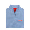 Ole Miss Hotty Toddy Shepherd Pullover - Powder Blue with Navy