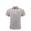 Texas Longhorns Micro State Print Polo