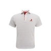 Alabama 3/8 Stripe Performance Polo - White
