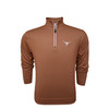 Texas Longhorns Burnt Orange Shepherd Prestige Zip Pullover