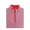 Ole Miss Red 1/24 Stripe Performance Pullover