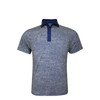Cheerdrop Contrast Collar Performance Polo - Navy