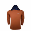 Texas Longhorns Burnt Orange Hook 'em with Navy Custom Trim Hoodie