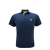 Michigan Wolverines Retro Navy Checkers Polo
