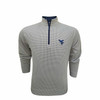 West Virginia Mountaineers Particolored Gingham Pullover