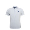 West Virginia Mountaineers White Checkers Polo