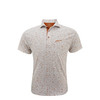 Texas Longhorns Script White Mulligan Polo