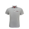 Arkansas OmaHogs White State Outline Polo
