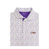 LSU Tigers White Tumbler Polo