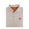 Texas Longhorns Interlock UT White Herd Print Polo