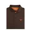 Texas Longhorns Black Football Laces Polo