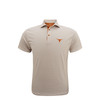 Texas Longhorns White Sand Ripple Polo
