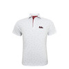 South Carolina Gamecocks Script White Micro State Print Polo