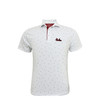 South Carolina Gamecocks Script White Micro State Print Polo