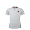 Oklahoma Sooners BEAT TEXAS Vintage Helmet Grey Spiral Polo
