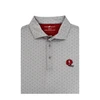 Oklahoma Sooners BEAT TEXAS Vintage Helmet Grey Spiral Polo