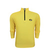 Missouri Tigers Gold Custom Collar Birdseye Performance Pullover