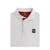 South Carolina Gamecocks White Checkers Polo