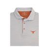 Texas Longhorns White With Navy Stripes Polo