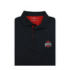 Ohio State Buckeyes Black Checkers Polo