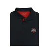 Ohio State Buckeyes Black Checkers Polo