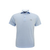 North Carolina Tar Heels Carolina Blue Argyle Trim 1/24 Stripe Performance Polo
