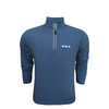 North Carolina Tar Heels Argyle Logo Navy Shepherd PrestigeZip Pullover