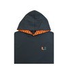 Miami Hurricanes 2025-26 College Football Playoff Custom Trim Charcoal Hoodie