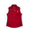 Indiana Hoosiers 2025 UNDEFEATED SEASON Crimson Full Zip Quilted Vest - Women's